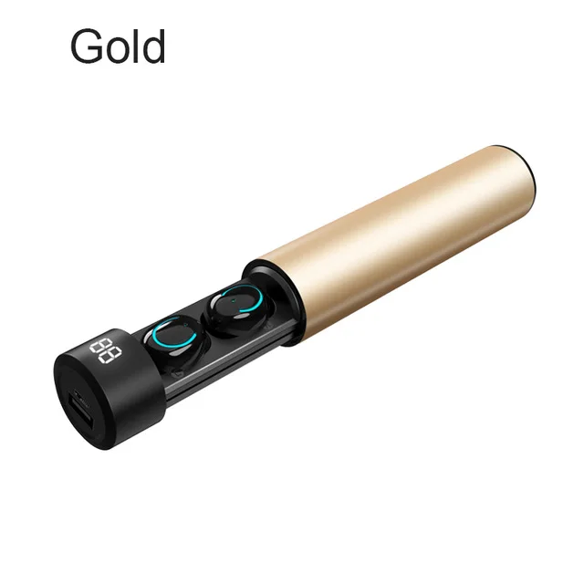 3 Q19 Mini fone de ouvido, bluetooth наушники, беспроводные наушники-вкладыши, бинауральные звонки, цифровая гарнитура, дисплей, Hi-Fi стерео - Цвет: 3