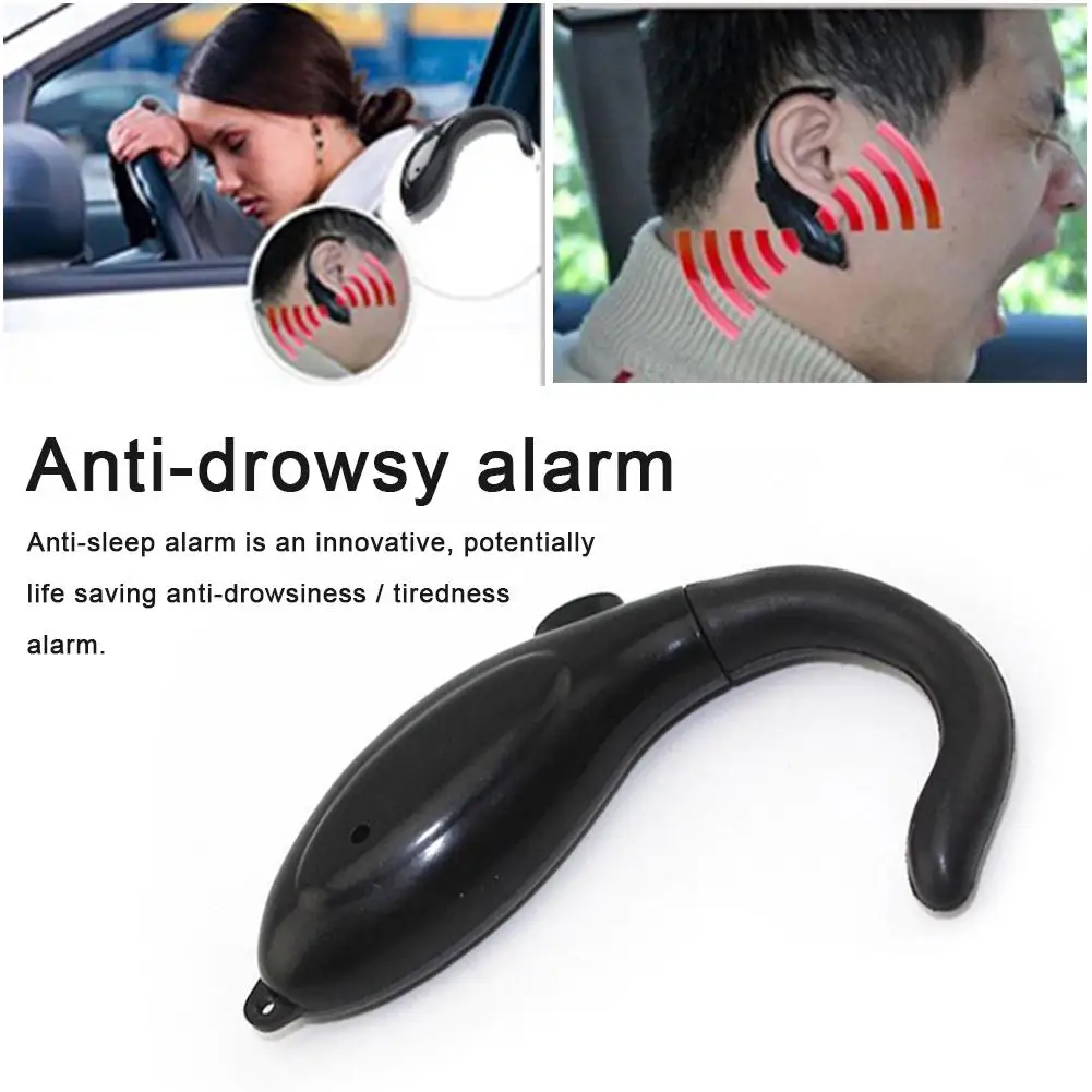 Anti-drowsiness/Tiredness Alarm with Electronic Position Sensor Driver Fatigue Alarm Alertness System Anti-Sleep Reminder