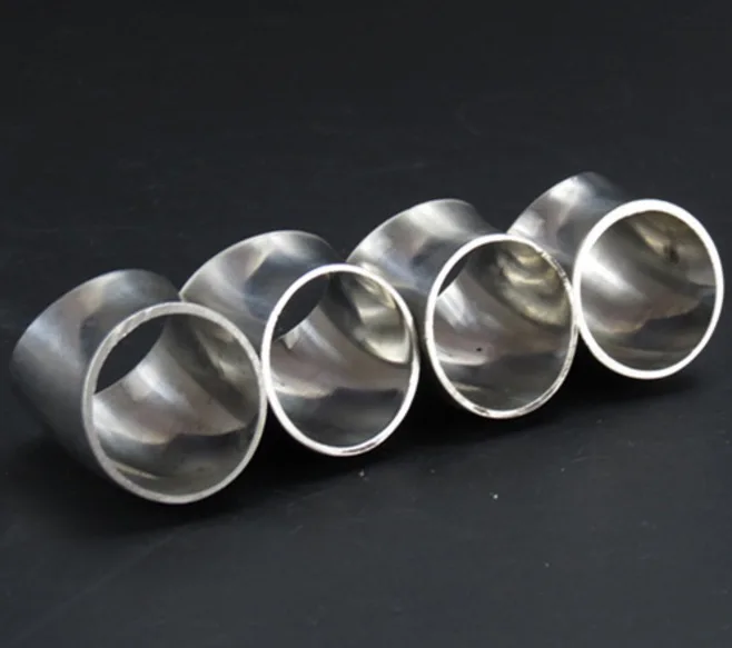 5PCS/LOT Outer D:38mm Thickness:1.5mm 45 Degree 304 Stainless Steel Elbow Welding Pipe Sanitary Exhaust Pipe Bracket Elbow