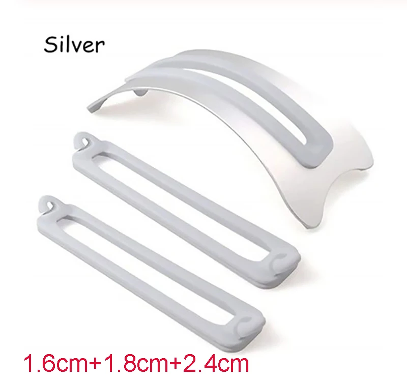 Silver HY02 алюминиевый Компактный Ноутбук вертикальная подставка Настольный поднимающийся держатель для MacBook Pro Air retina 3 шт. подушечки с силикагелем - Цвет: Silver