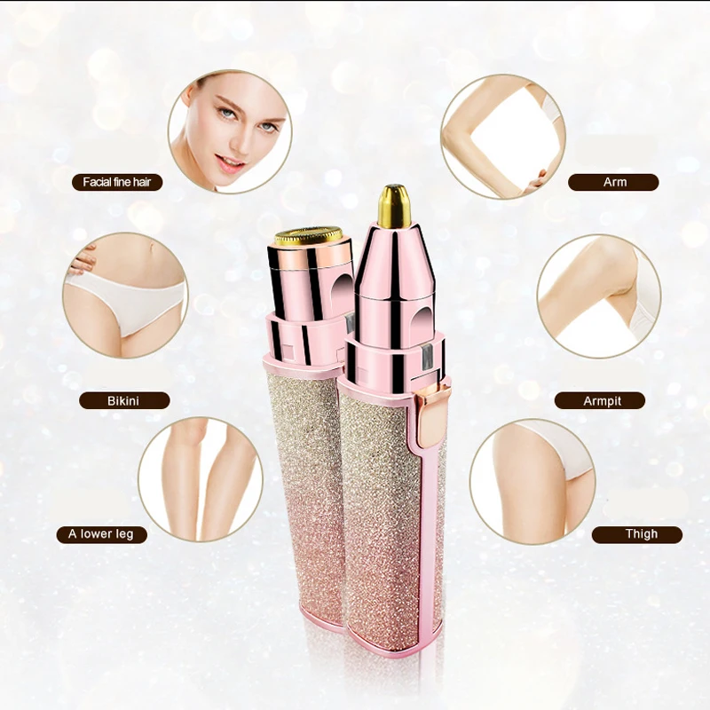 

Eyebrow Shaver Electric Eyebrow Trimmer Face Brows Hair Remover Epilator Portable Razors makeup Painless Mini Painless depilator