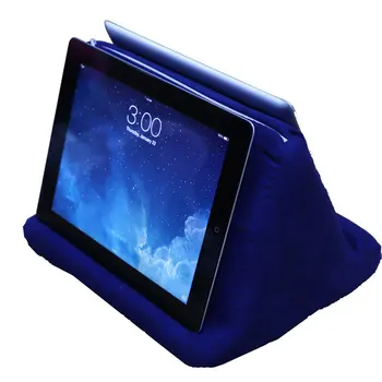 

Double sided Table Stand Pillow Multi-Angle Ipad Holder Reading Bracket for Magazine Ipad Book Soft Triangular Holder Mount Pad