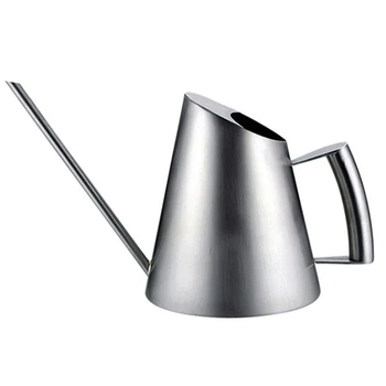 

Household Stainless Steel Watering Can Kettle Garden Plant Flower Long Mouth Watering Garden Sprinkling Pot