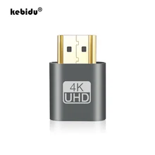 Colorful Liga de Alumínio Adaptador VGA HDMI Monitor Virtual Manequim Sem Cabeça Para Fantasma Mostrar Emulador Bloqueio DDC EDID HDMI Plug