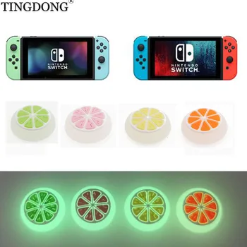 

For Nintend Switch NS Joy-Con Joystick Analog Thumb Stick Grip Rocker Caps Cover Luminous Anti Skid Light in the Dark Caps