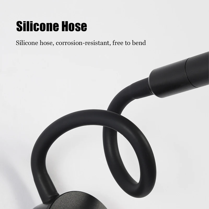 LED Wall Lamp Flexible Hose Bedside Lamp Bedroom Study Reading with Switch 1/3W Wall Mounted Spotlight Dormitory Night Light Eu Plug