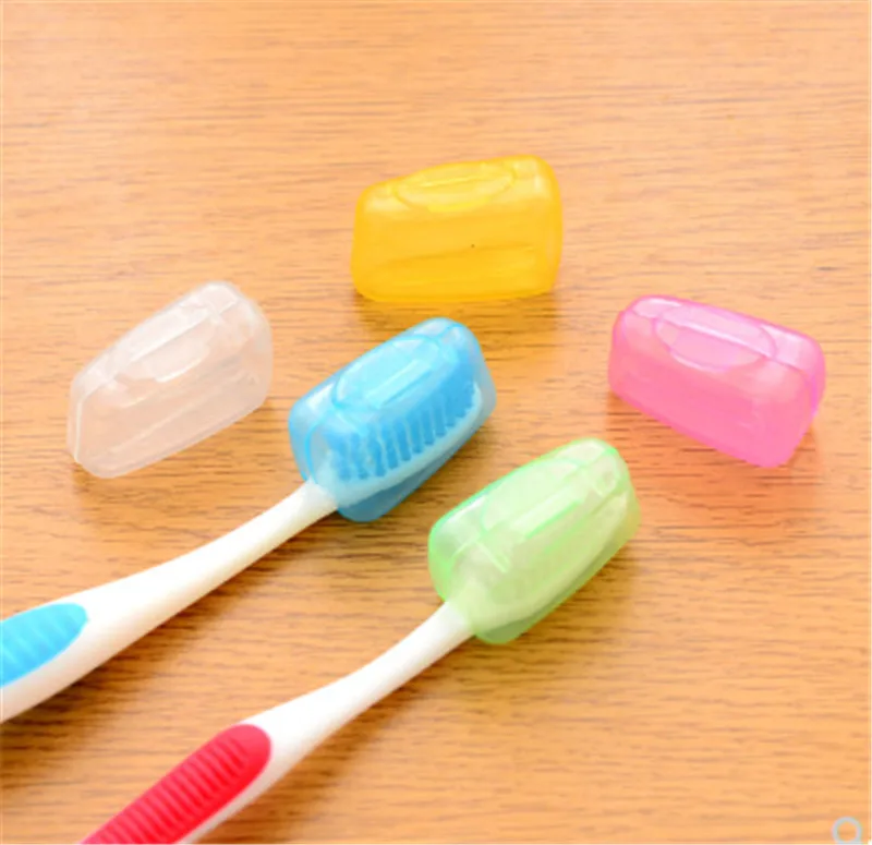 5Pcs Portable Tooth Brush Cap Case Toothbrush Cover Holder Health Germproof Travel Hiking Camping Toothbrushes Protector Toothbrush Covers Toothbrush Case