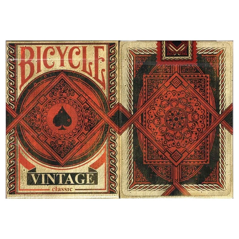 Aged Looking Bicycle Deck Poker Sized Bicycle Vintage Playing Cards 