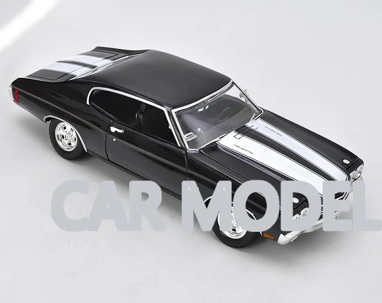 1:18 Масштаб сплава игрушечные транспортные средства 1970 SS 454 мускул автомобиль модель детских игрушечных автомобилей авторизованный игрушки для детей