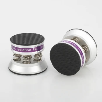 

4PCs HIFI-Audio Speakers Amplifier Preamp DAC CD-Player Aluminum Anti-shock Absorber Foot Pad Feet Nail Pads Vibration