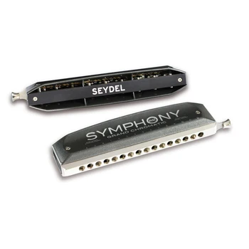 

52640c Symphony Alu C harmonica, chromatic, in a heated case
