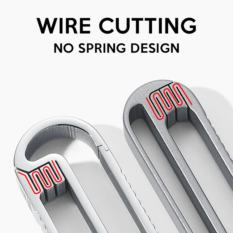 Titanium Keychain Luxury Car Key Holder Key Ring Hanging Buckle Lightness for Man Male Father's Day Creativity Gift Wholesale