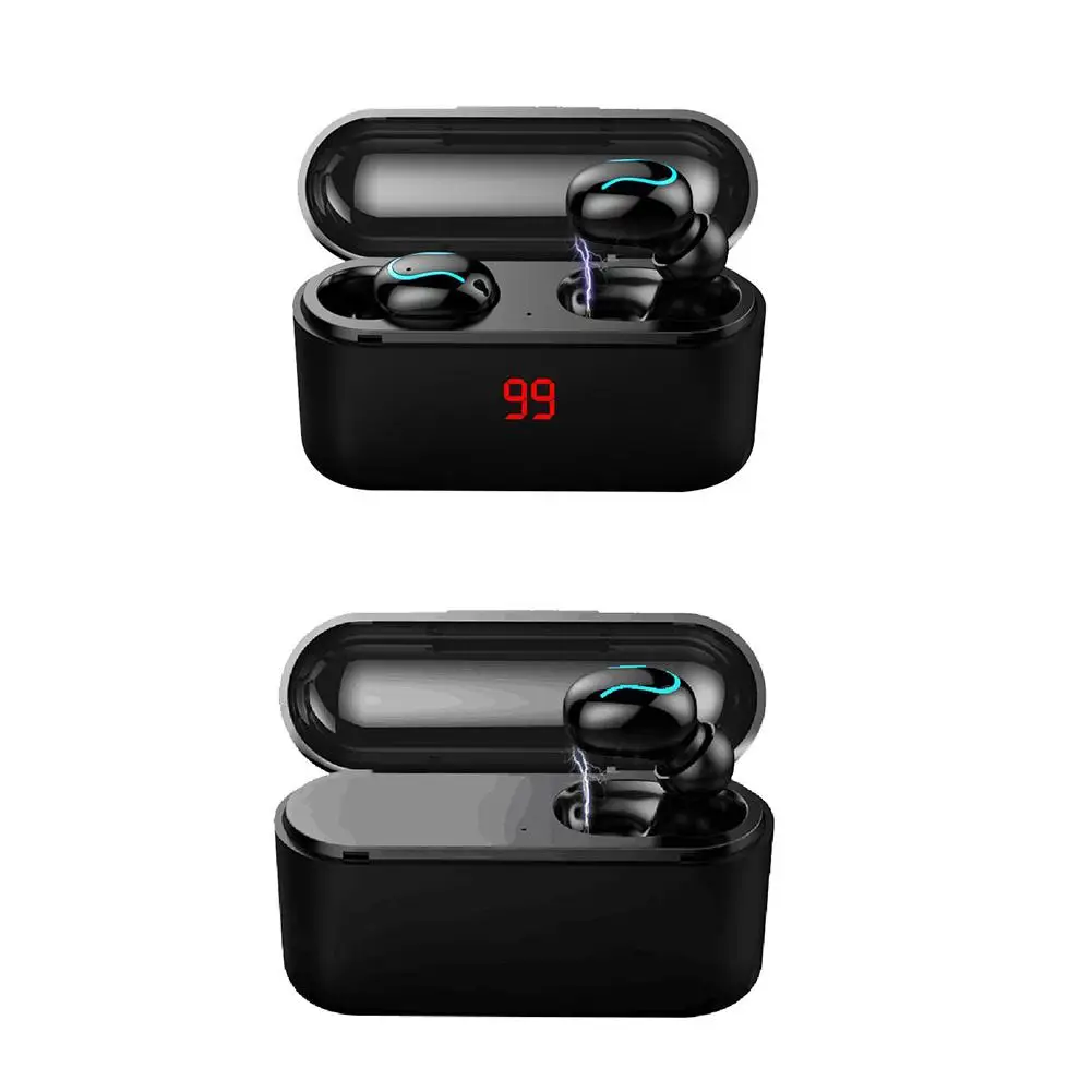 Q32S мин Bluetooth 5,0 Беспроводная гарнитура бинауральные ультра-маленькие спортивные наушники-вкладыши Наушники для бега стерео наушники