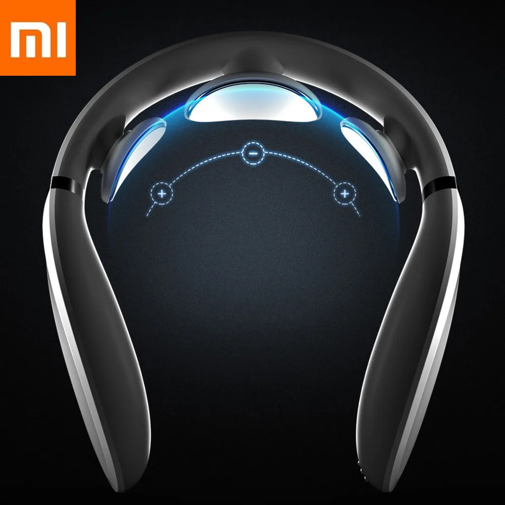 Xiaomi Многофункциональный Умный массажер для шеи 360 ° Всенаправленный плавающий двойной компресс Xiomi MIJIA APP control для семьи heathh