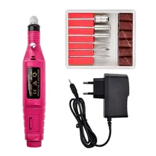 Машинка для полировки ногтей специальная шлифовальная машина для полировки ногтей электрическая металлическая шлифовальная насадка для ногтей Инструменты