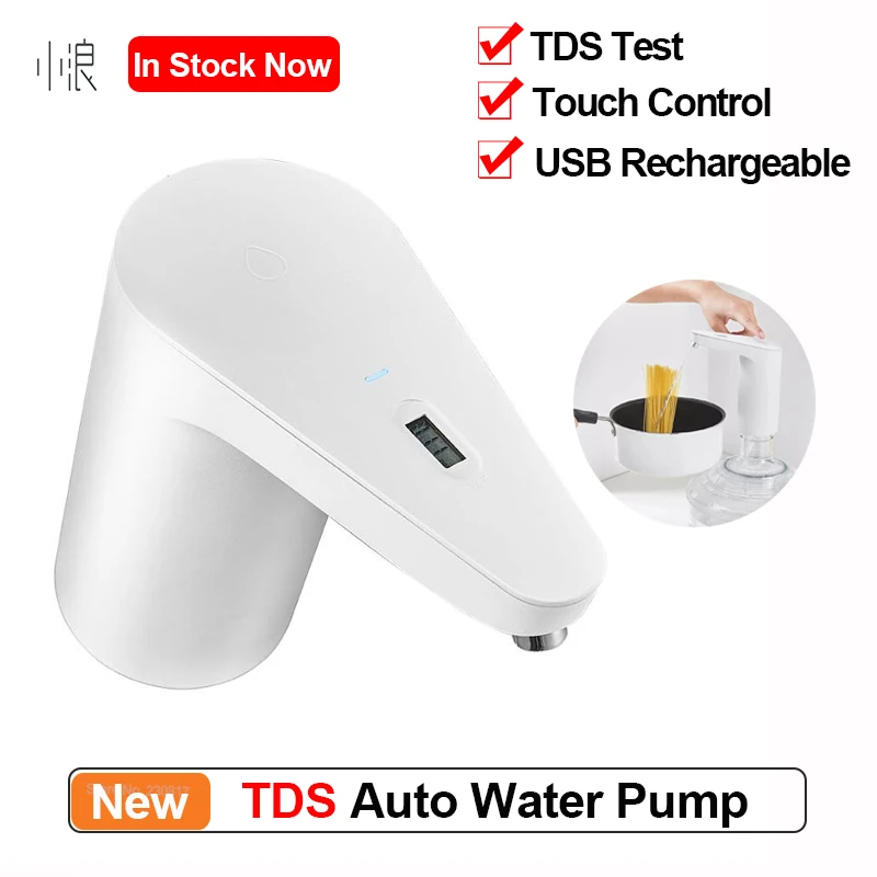 Xiaomi TDS Automatic Water Pump Touch Switch Mini Wireless USB Rechargeable 