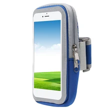 Износостойкая Портативная сумка на руку для мобильного телефона, Волшебная наклейка, для спорта на открытом воздухе, для фитнеса, нарукавная повязка, регулируемый ремешок для бега, водонепроницаемый