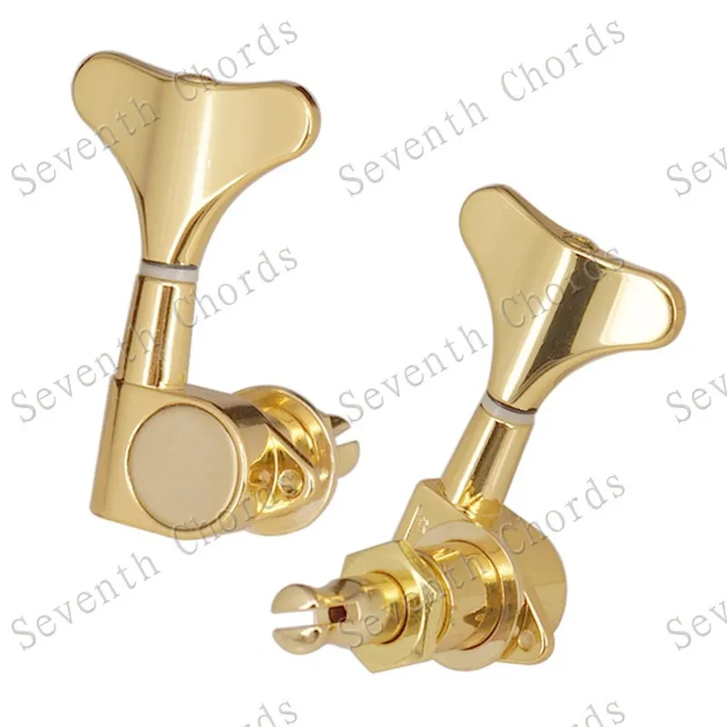 5pcs Gold Electric Bass Guitar Tuning Pegs Bass Guitar Machine Heads