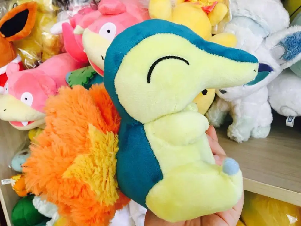 Cyndaquil BAN аниме плюшевая мягкая игрушка, фигурка куклы с биркой, детская игрушка, детский подарок около 20 см