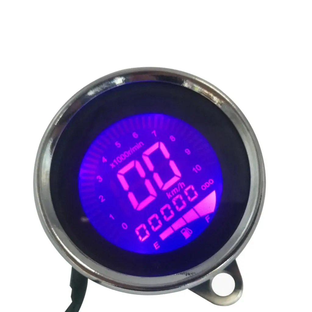 12V Тахометр+ Спидометр+ одометр+ указатель уровня топлива для мотоцикл