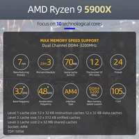 13809-eee632.jpg AMD – CPU Ryzen 9 5900X, 3.7 GHz, 12 cœurs, 24 threads