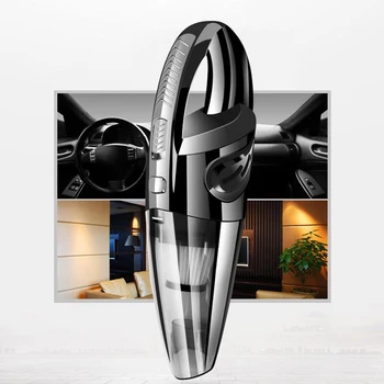 

Powerful Handheld Vacuum Cleaner, Cordless Car Vacuum with Long Suction Nozzle, Brush, Extension Hose, Connectors, DC12-24V