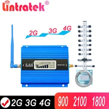 Lintratek gsm 900 2100 repetidor de sinal 2g gsm 3g 4g impulsionador 900 1800 celular 2100 3g 4g móvel repetidor de sinal celular impulsionador