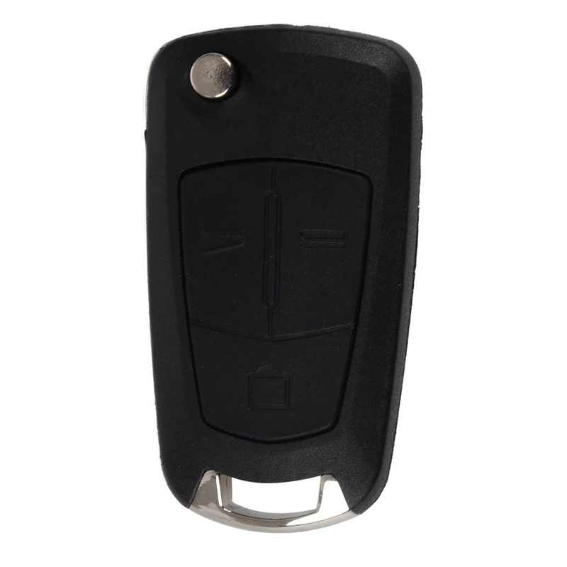 Дистанционный Автомобильный ключ 3 кнопки 433 МГц PCF7946 для Vauxhall Opel Vectra C 2002-2008 черный