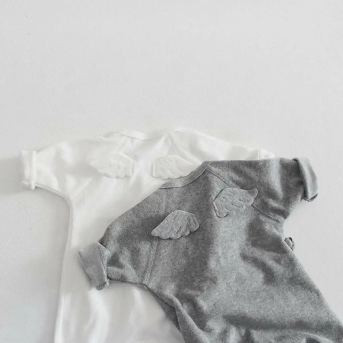Одежда для новорожденных мальчиков и девочек Комбинезон с крыльями ангела, ночная рубашка, одежда для сна