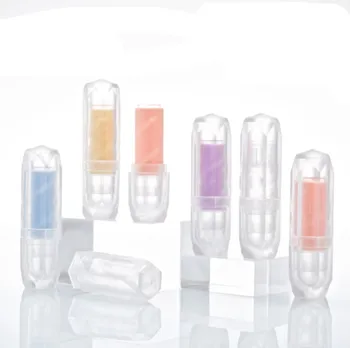 

100pcs Empty Transparent Lip Balm Tubes Containers Cosmetic Lipstick Bottles Beauty Makeup Tools Accessories