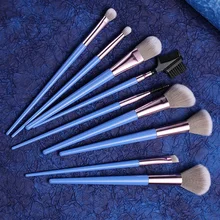 

9pc/set Portable Mini Makeup Brush Set Multifunctional EyeShadow Blending Eyeliner Eyebrow Cosmestic Make Up Brushes Tool Makeup