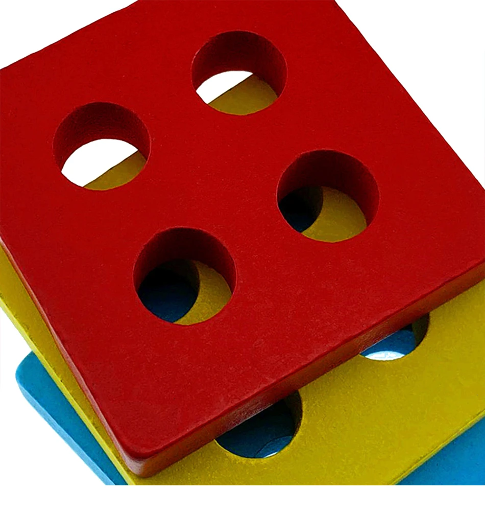 Деревянные радужные блоки геометрическая форма соответствия Игрушки для развития воображения и мелкой игрушки Монтессори игра, лучший подарок для детей