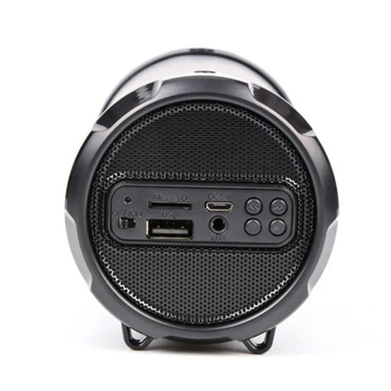 Беспроводной Boombox Aux стерео система сабвуфер для Iphone/Android портативный Bluetooth HIFI бас динамик