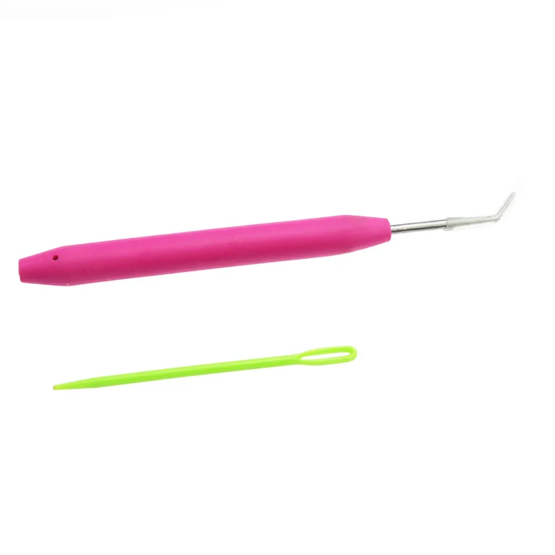 1 Набор, инструменты для вязания ткацкого станка, пластиковые мини Ручные инструменты, сделай сам, плетение шарфа, шляпы, пряжа, длинная форма, вязальщица с крючком для женщин
