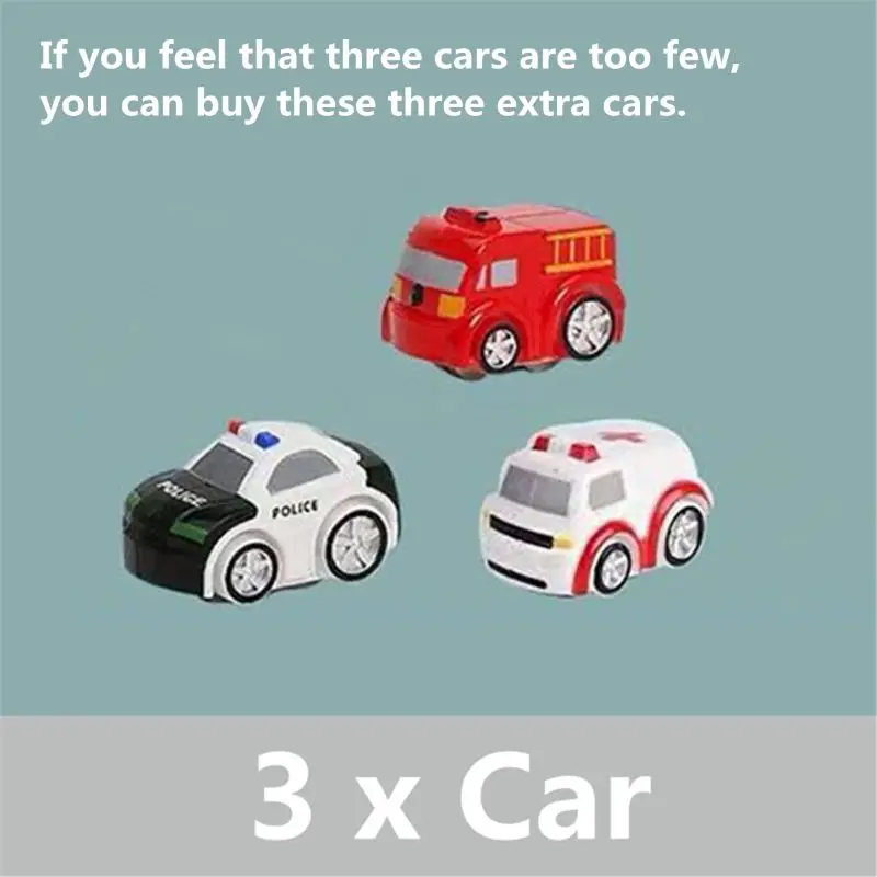 3 шт./компл. мини вытяните назад автомобиль игрушки-Умные колеса парк и узнать Deluxe игрушечный гараж аксессуары - Цвет: D