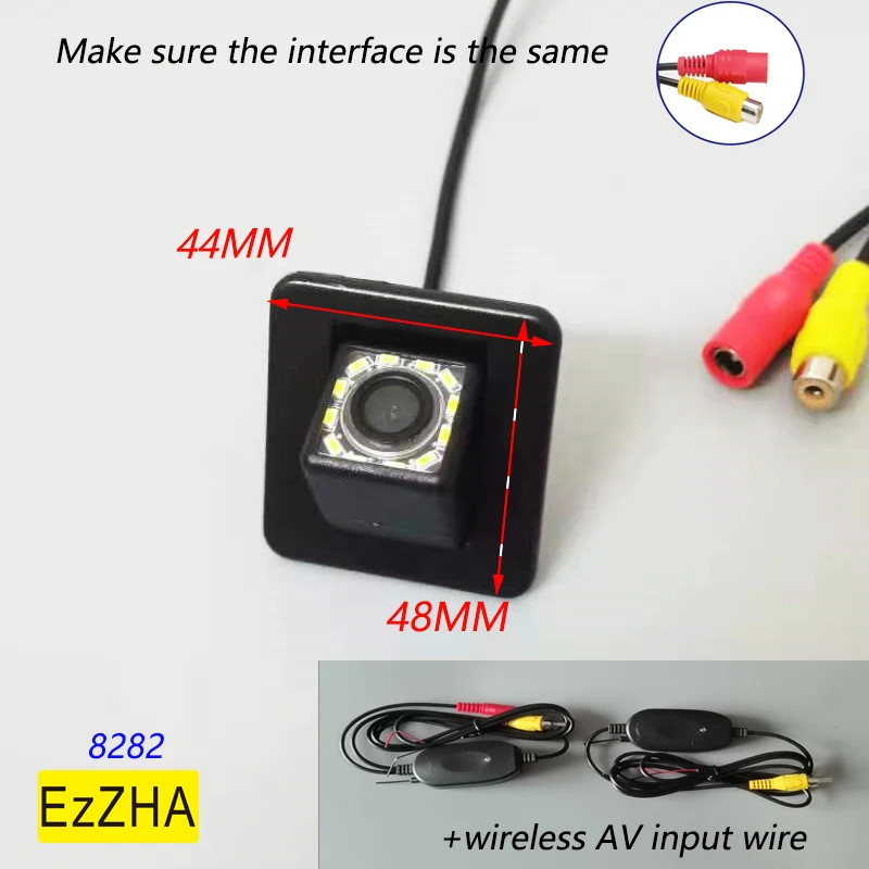 

Светильник ная Автомобильная камера заднего вида с 4 светодиодами для Kia K3 K3S Rio Cerato Forte/Hyundai i30 Elantra Avante
