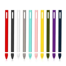 Силиконовый наконечник, защитный чехол-карандаш, полный Чехол-держатель, нескользящий рукав, прочный, не опускающийся, сенсорный стилус, мягкий, для поверхности ручки