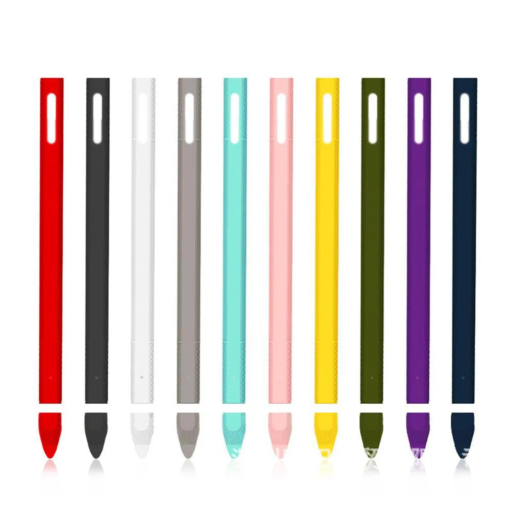 

Silicone Tip Protective Pencil Cover Full Case Holder Non Slip Sleeve Durable Anti Dropping Touch Stylus Soft For Surface Pen