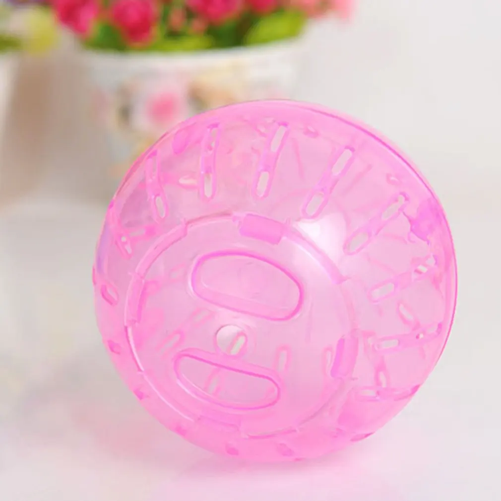 Bright Color Pets Playing Toys Plastic Pet Rodent Mice Jogging Ball Toy Hamster Gerbil Rat Exercise Balls Play Toys