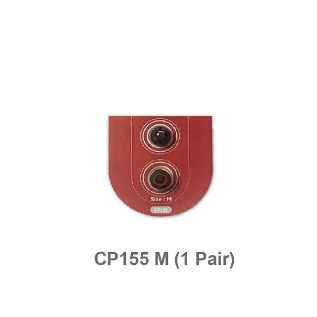 CP155 -M 1Pair DUNU SpinFit CP145 CP155 s m l запатентованный силиконовый наконечник 360 градусов свободного вращения 4,5 мм для наушников DUNU/JVC - Цвет: CP155 -M 1Pair