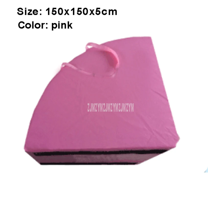 150cm pink 120x10 см/150x5 см, полиуретановый Коврик для танцев на шесте, Противоскользящие коврики для фитнеса и йоги, водонепроницаемый утолщенный круглый танцевальный коврик для упражнений, безопасный коврик для спортзала - Цвет: 150cm pink