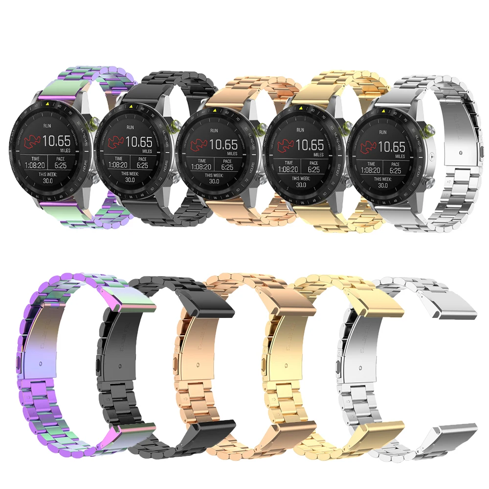 

For Garmin Fenix 5 5X Plus 3 HR Watch Luxury Light Hard Titanium Alloy Wrist Band Fashion Watch Straps Quick Band Strap