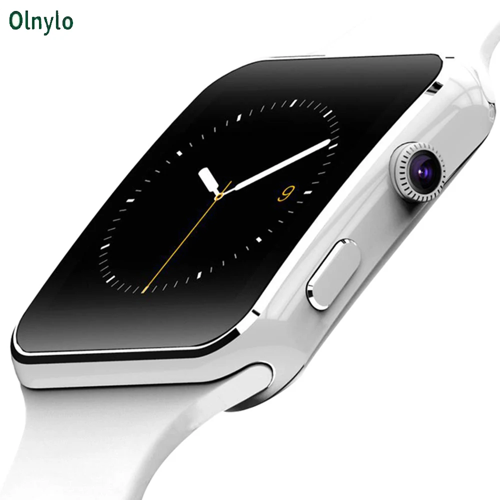 

X6 Smart Watch Support SIM TF Card h Camera Smartwatch Bluetooth Dial/with Camera Touch Screen For iPhone Xiaomi Android IOS