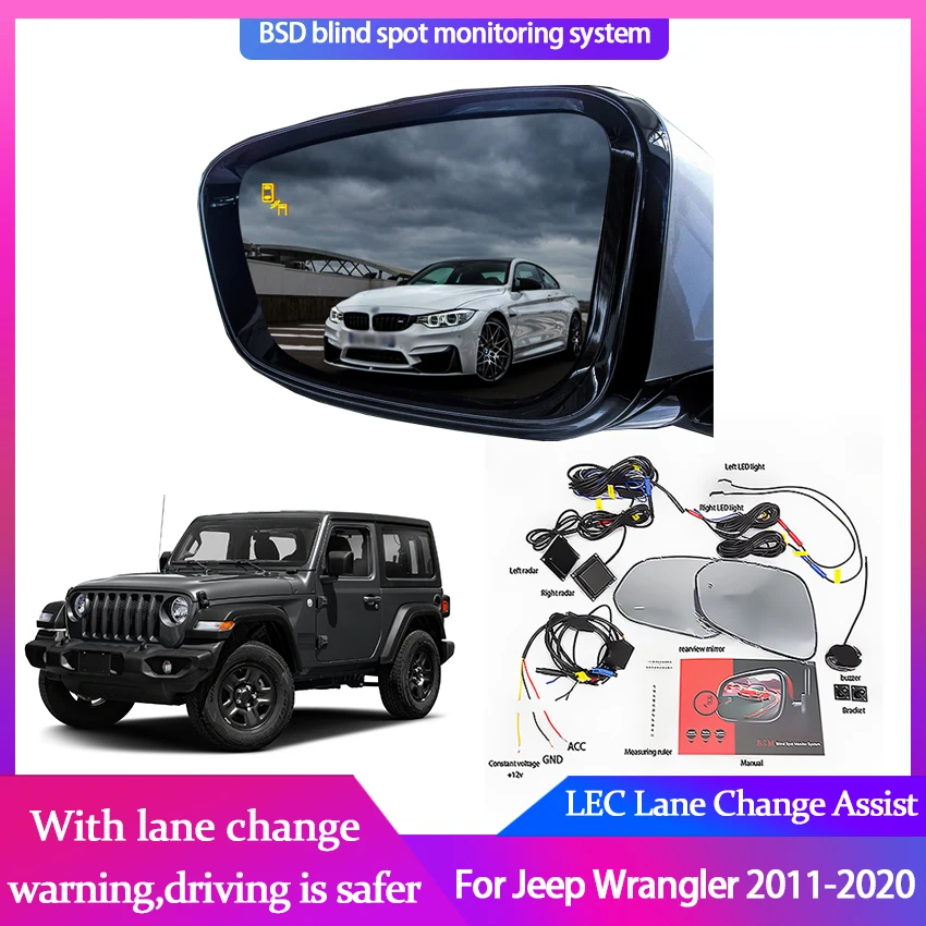 Top 69+ imagen does jeep wrangler have blind spot detection Abzlocal.mx