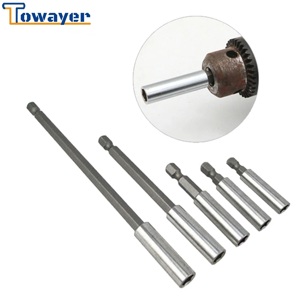 Towayer 1/3Pc Screwdriver Extensions Quick Change Extension Screwdriver