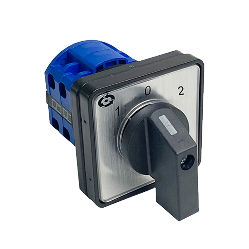 Latching 4 Terminal On-Off-On 3 Position Rotary Changeover Cam Switch  WYRMJ