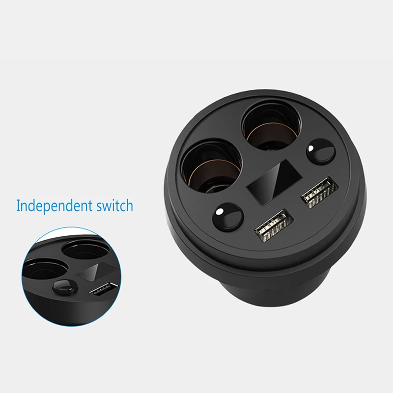 Новинка 5 в 3.1A 2 USB Автомобильное зарядное устройство для Iphone для планшета прикуриватель двойной электронный разъем прикуривателя Автомобильный Разветвитель