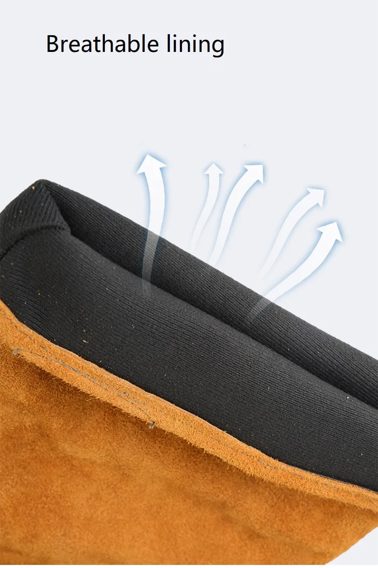 Anti-bite Safety Gloves For Dog Cat Reptile Glove Long Leather Pets Grasping Biting Protective Glove Gardening Work Train Gloves