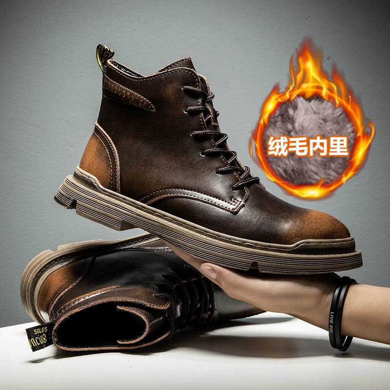 brown boots mens sale