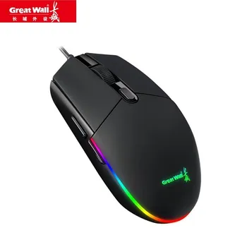 

Great Wall G520 USB Wired Mouse RGB Horse Race Lamp Shining Mouse Business Office Game Line 1.8 M